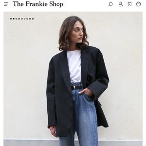 The Frankie Shop oversized boyfriend blazer